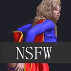 Supergirl Nsfw 1 8 1 6 1 4 3d Print Model Kit Unpainted Unassembled Gk