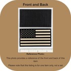 Infrared American Flag Patch - Subdued - Hook Fastener Tactical Ir Patch