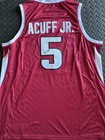 Darius Acuff Jr  Signed Autograph Auto Arkansas Razorbacks Jersey Psa dna