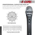 5core Xlr Microphone Dynamic Mic Karaoke Singing Studio Microfono Handheld Mics