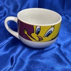 Looney Tunes Soup Bowl Coffee Latte Tea Mug Tweety 1998 Vintage Euc