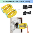 Sasha Square Shoes Washing Machine Bag With 2 Pairs Anti-deforming Support