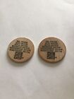 Dominos Pizza Free Pizza  6 Ski Towns In Colorado Wooden Token Vail Aspen