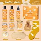 Bath Gift Set For Self Care  11pcs Luxury Spa Baskets Women  Home    