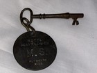 Vintage Rare Hotel Mayflower Plymouth Massachusetts Master Suite Room Key   Fob