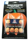 U Of A Wildcats Pumpkin Carving Kit Licensed College 6 Patterns Tools New