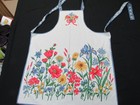 Vintage Half Aprons Lot Of 5 Half Full Floral Reversible Retro Granny Core