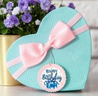 40 Pieces Round 1    Watercolor Happy Birthday Party Diy Stickers Envelope Seals