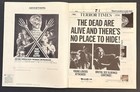  the Dead Are Alive -original Pressbook-horror-samantha Eggar