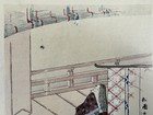 Japanese Woodblock Print    shoen Bijingafu       Female Painter Uemura Shoen 1913