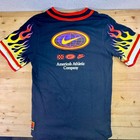 Nike Flame Baseball Jersey Shirt Size M Vintage Style Y2k Graphic Champions