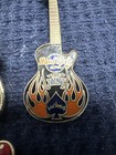 Lot Of Three Las Vegas Guitars Hotel The Joint Pins Hard Rock Cafe