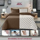 3 Pcs Bedding Set Queen King Size Duvet Cover Soft 100  Microfiber Quilt Covers