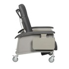 New Clinical Care Geri Chair Recliner  3 Position  Charcoal   Model D577-char