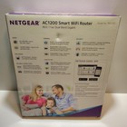Netgear R6220-200nas Ac1200 Dual Band Gigabit Smart Wifi Router Black New Ob