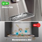 Refrigerator Drip Catcher  Tray For 2pcs Rectangular  Grey