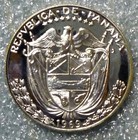 1969 Panama - Half 1 2 Balboa - Armored Bust - Proof Silver From Official Set
