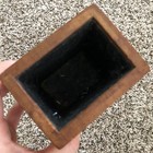 1988 Signed P Dunthorne Upper Skagit Northwest Native Wood Pencil Holder Raven