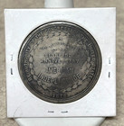 1876 American Independence 100th Anniv  Silver Medal - Original -  90