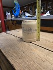 Vintage Old Antique 1890s Beer Stein Advertising Hotel Haas