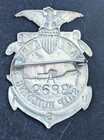 Rare Prototype Usa World War 1 Ship Building War Service Badge Number 9959