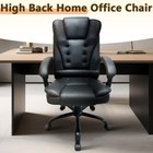 Office Chair Executive Task Ergonomic Executive Pu Leather Swivel Computer Chair