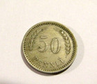 Finland 1921-h 50 Pennia Coin