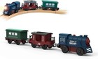 Battery-powered Wooden Train Set - Compatible With Thomas  Brio   More 