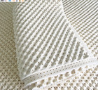 Green Natural Organic Egg Crate Latex Mattress Topper Full Size - Medium Firm - 