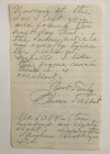Jesse Talbot 1870s Brooklyn Ny Artist Rare Autograph Letter Walt Whitman Friend