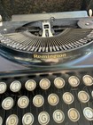 Antique 1920s Remington Model 2 Portable Typewriter Glass Keys Case As Is