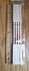 Dollhouse Miniature Veranda Porch Corner Posts 4 Pieces 1 12 Scale 12  Long Wood