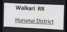 New Zealand 1894 Rare Rural Waikari Crisp Cancel - S24093