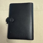 Filofax Pimlico Personal Organiser Grained Black Leather
