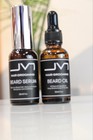 Jv  Hair Grooming Beard Oil  Serum  Balm   Comb Set Sandalwood All Natural