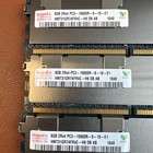 Lot Of 3 8gb Ddr3 1333 Rdimm Pc3-10600r Ecc Registered Server Ram Sk Hynix 2rx4