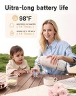 Portable Baby Bottle Warmer For Travel     Fast Heat  17oz  16000mah Battery