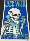 Jack White Milwaukee Poster S n  160  230 Cactus Club 10 25 2024 Von Munz