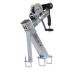 Sturdy Steel For Adjustable Heavy Capacity Winch Stand W 1400lb Winch Galvanized