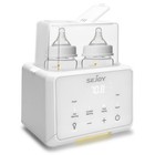 Sejoy Double Bottle Warmer Baby Lcd Food Fast Heater Milk Travel Sterilizer