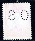 Australia 1915 Kangaroo 10  Pink   Grey  Official Roo Sg  o51 Mint T202