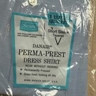 Vintage 70s Sears The Men   s Store Perma Prest Dress Shirt Size 15 Light Medium