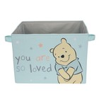 Lambs   Ivy Disney Baby Winnie The Pooh Blue Foldable Storage Basket container