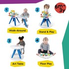 Around We Grow 4-in-1 Walker  Discovery Activity Center And Table  Age 6 Months 