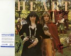 Heart Band Signed 8x10 And Vinyl Lp Acoa Ann  Nancy Wilson  steve  Roger  Mike b