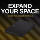 Seagate - Expansion 2tb External Usb 3 0 Portable Hard Drive With Rescue Data   