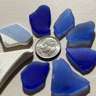 2 Sea Pottery   6 Sea Glass Genuine From Puerto Rico Good Pendant Jewelry Size