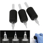 Bisibita2 Vortex 1 25-inch Soft Silicone Black Disposable Tattoo Tube Grips
