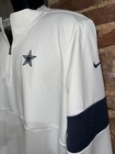 Dallas Cowboys Nike Dri-fit    on Field    1 4 Zip Nfl Men Size Xl New W o Tags