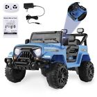 Kids Ride On Car 12v Electric Vehicles With Remote Control  bluetooth Led Light